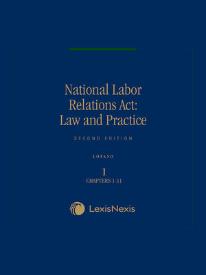cover image of National Labor Relations Act: Law and Practice